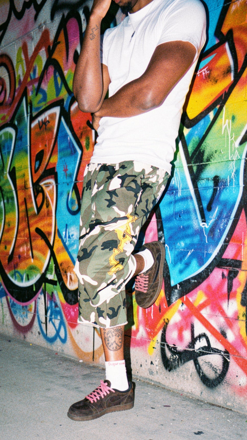 Camo 3/4 Shorts