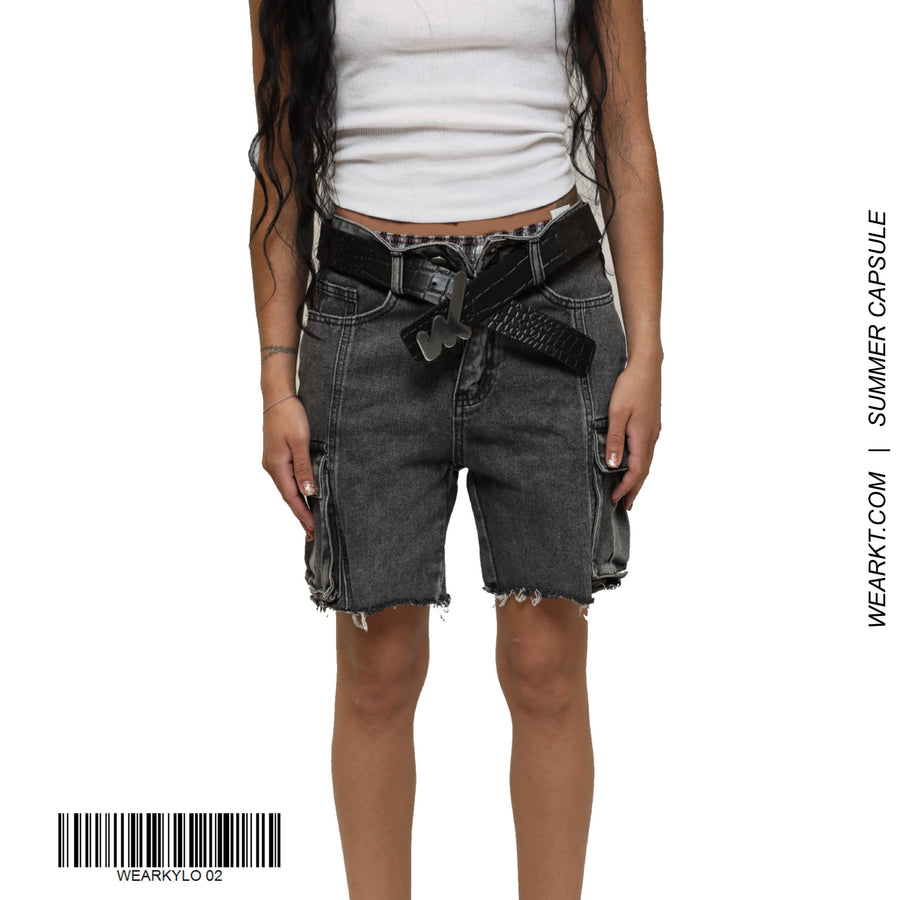 Crocodile Print Belt